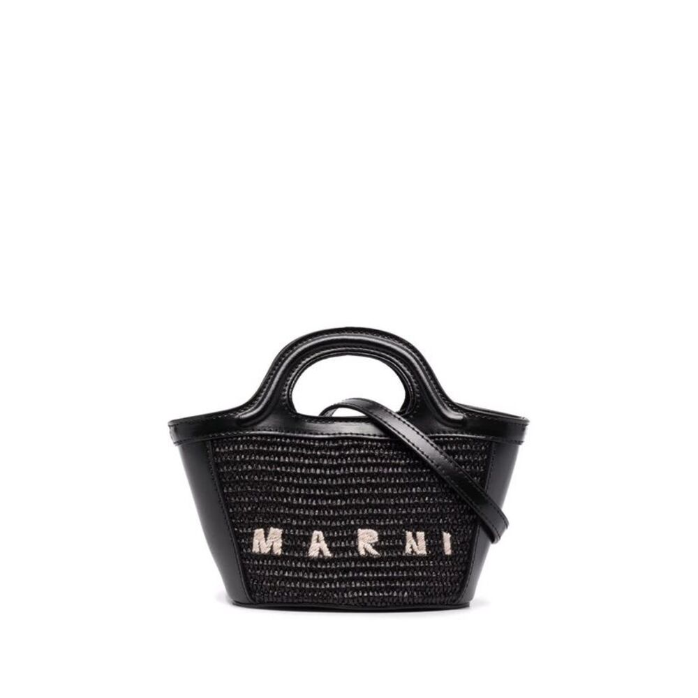 Marni Women Tropicalia Tote Bag With Logo